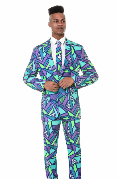 Shinesty Men's Suit - Le Tootski Neon
