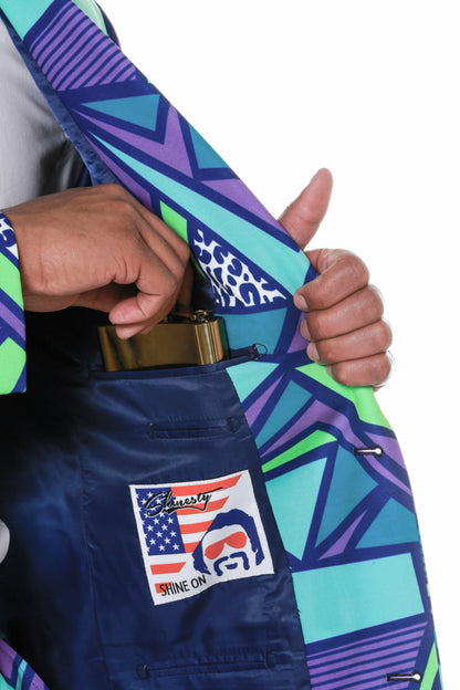 Shinesty Men's Suit - Le Tootski Neon
