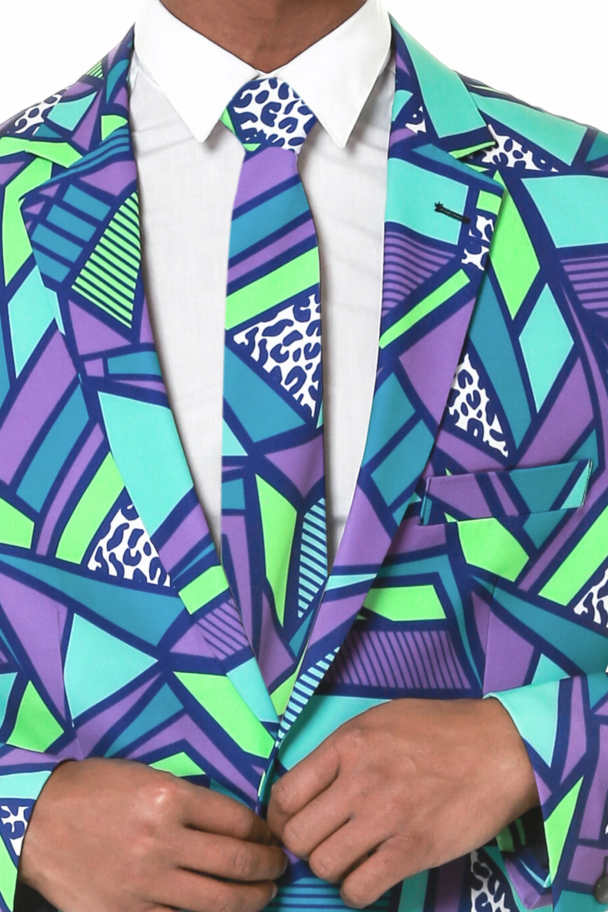 Shinesty Men's Suit - Le Tootski Neon