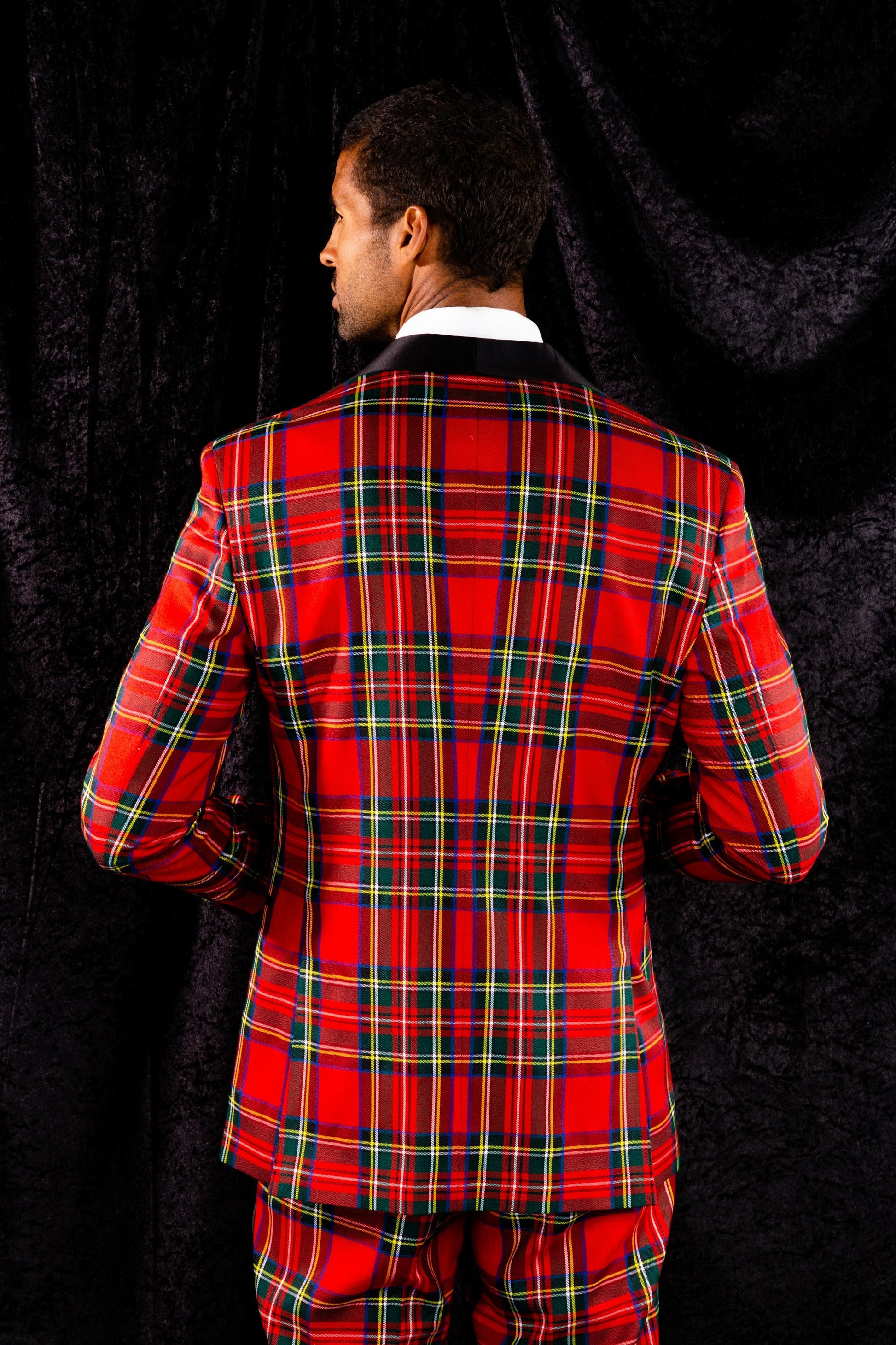 Shinesty Tartan Plaid Tuxedo - Tartan Plaid