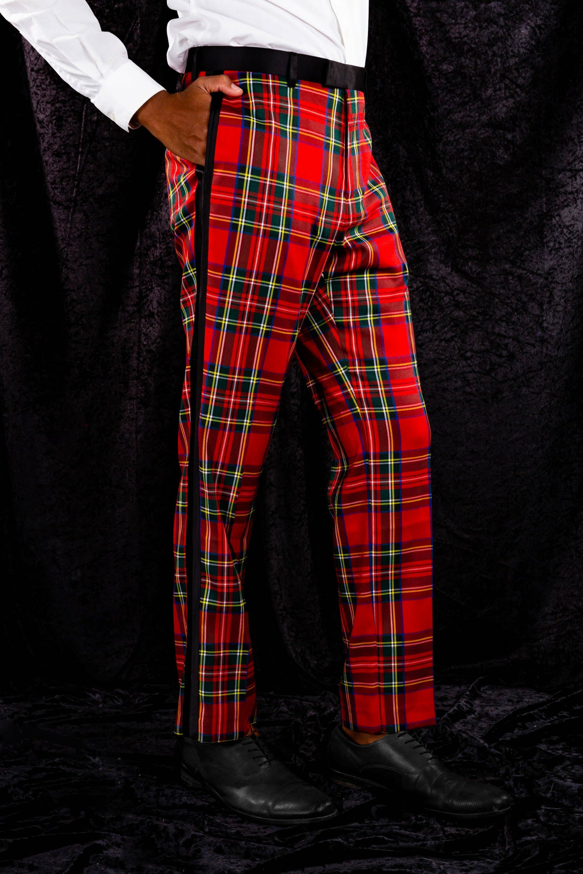 Shinesty Tartan Plaid Tuxedo - Tartan Plaid