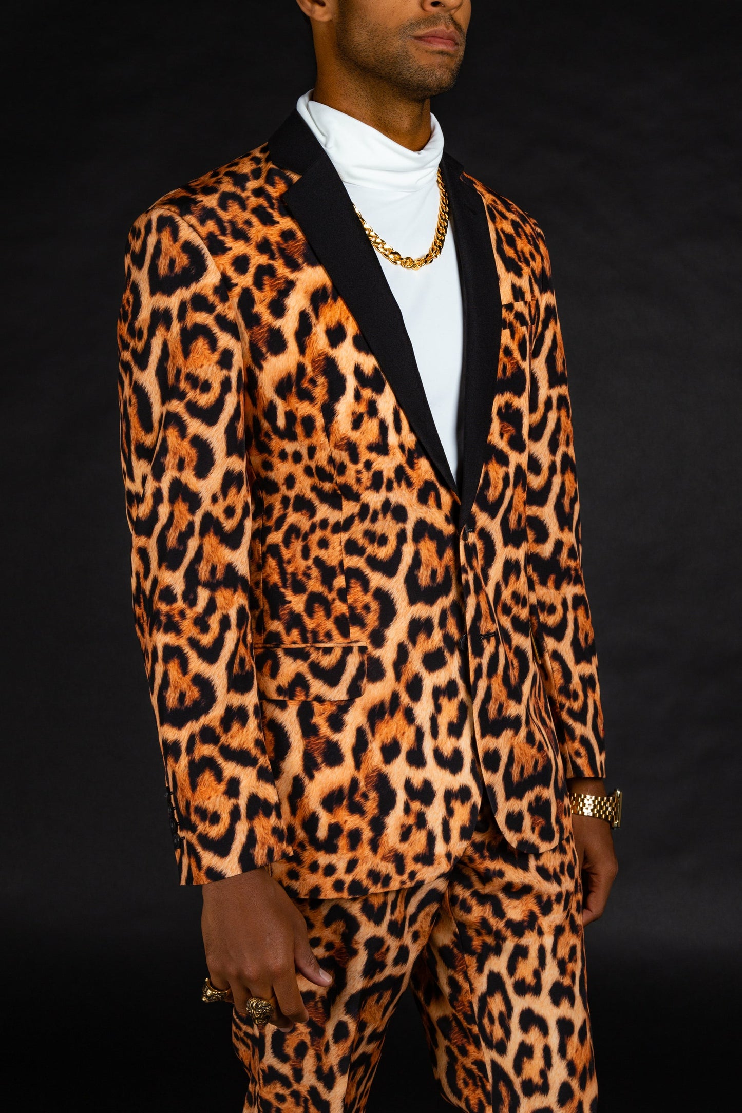Shinesty Men's Suit - Meow Cheetah Fur