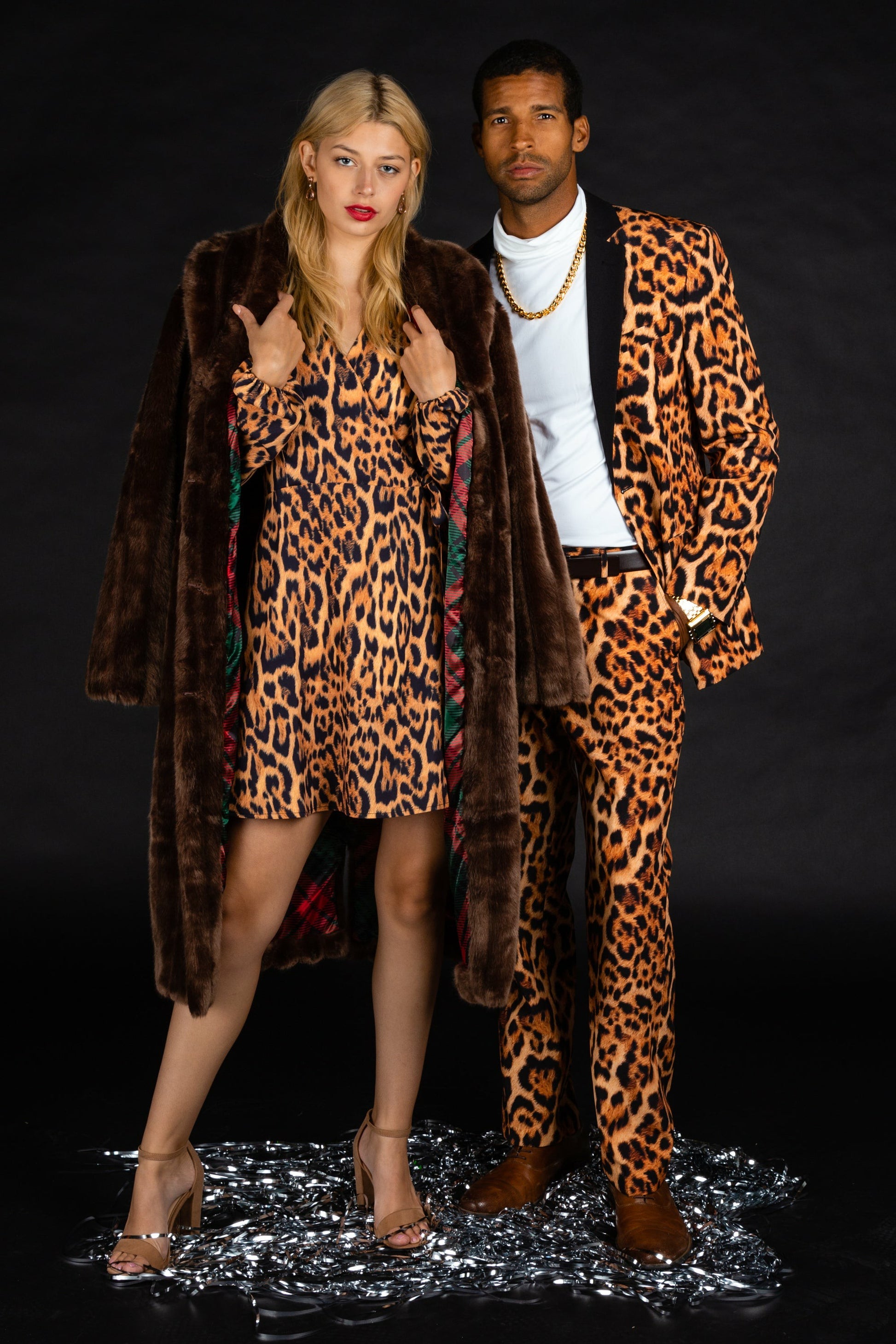 Shinesty Men's Suit - Meow Cheetah Fur