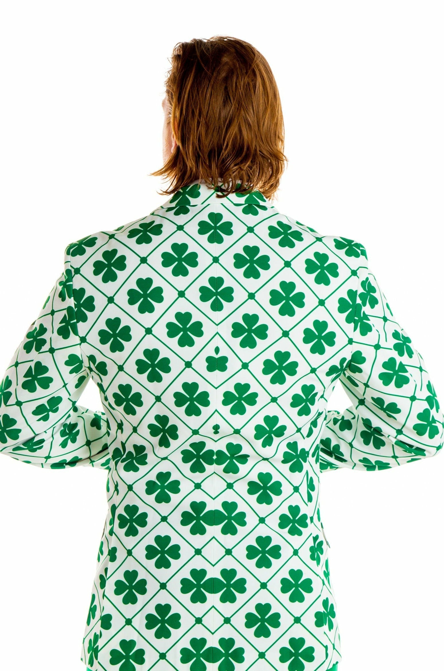 Shinesty Men's Suit - Men's Four Leaf St. Patrick's Day Suit