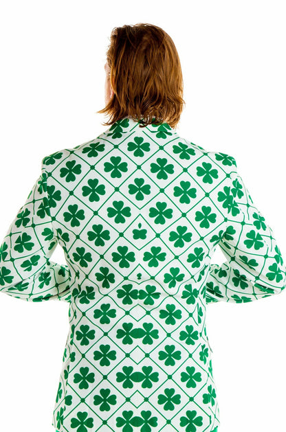 Shinesty Men's Suit - Men's Four Leaf St. Patrick's Day Suit