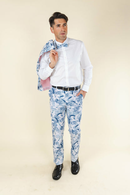 Shinesty Men's Suit - Crosshatch Lilies