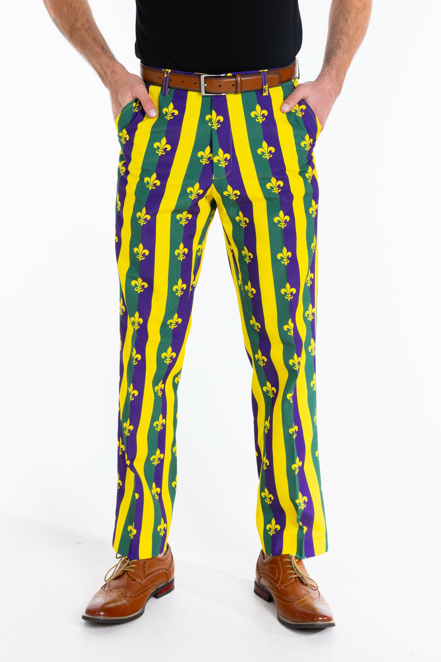 Shinesty Men's Suit Pants - Mardi Gras