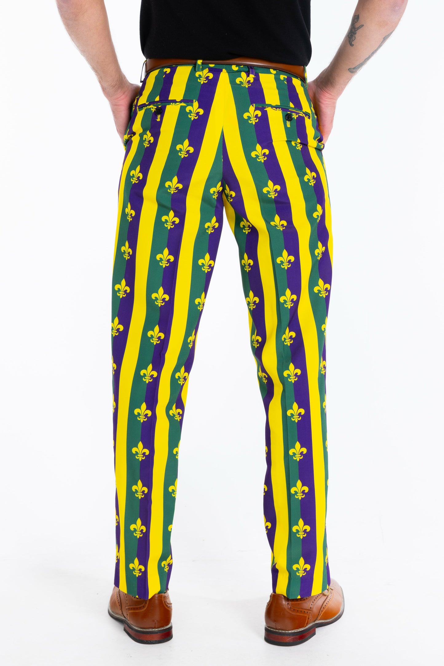 Shinesty Men's Suit Pants - Mardi Gras
