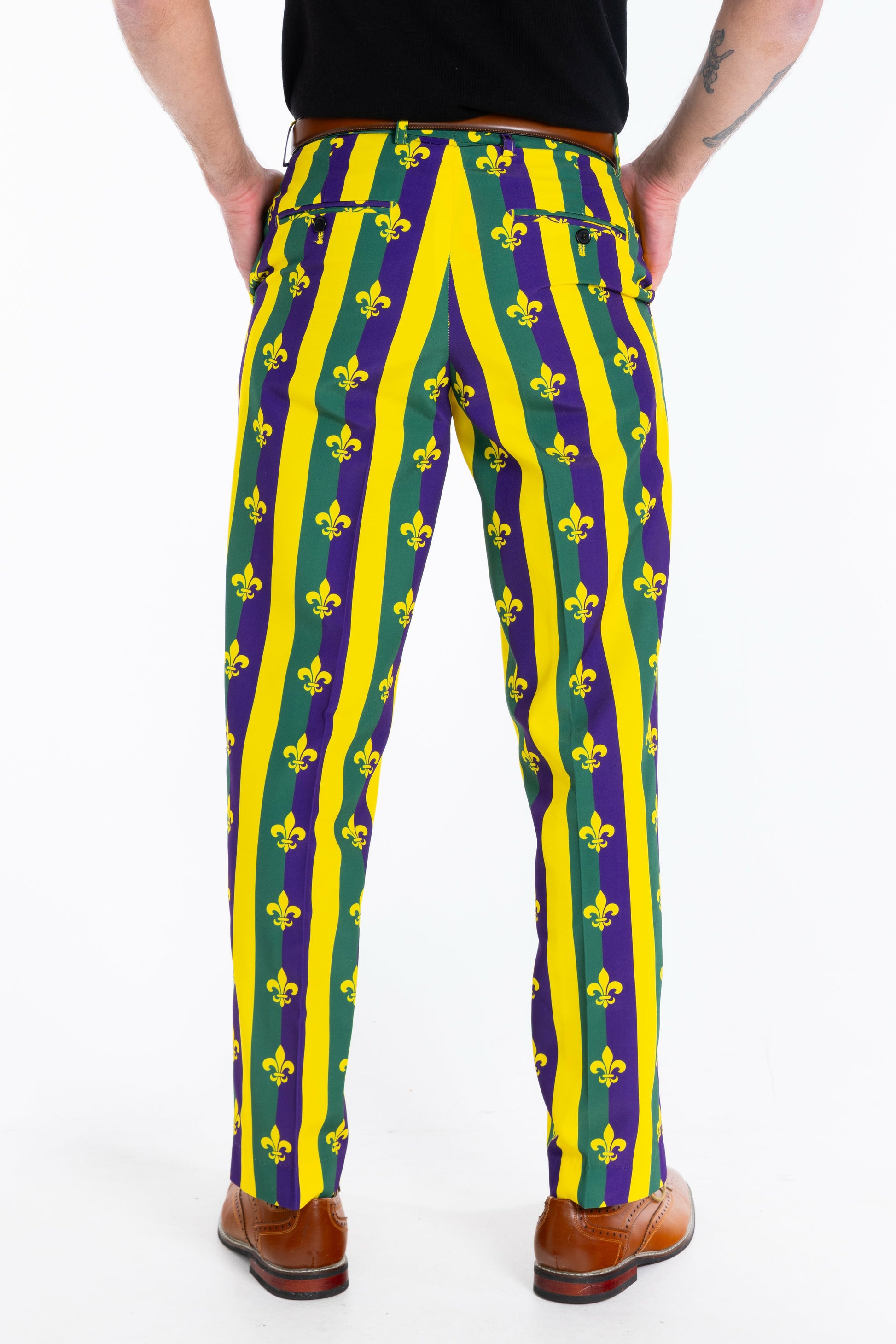 Shinesty Men's Suit Pants - Mardi Gras