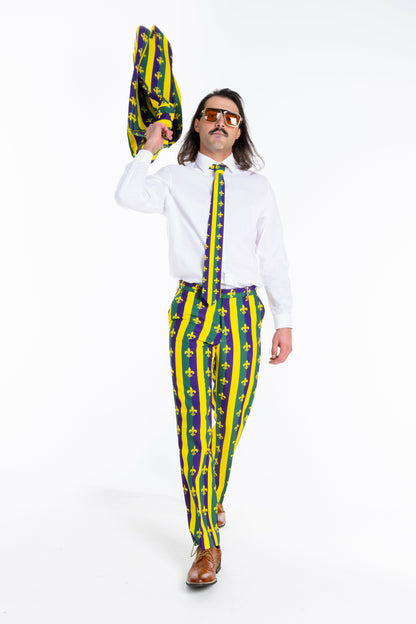 Shinesty Men's Suit Pants - Mardi Gras