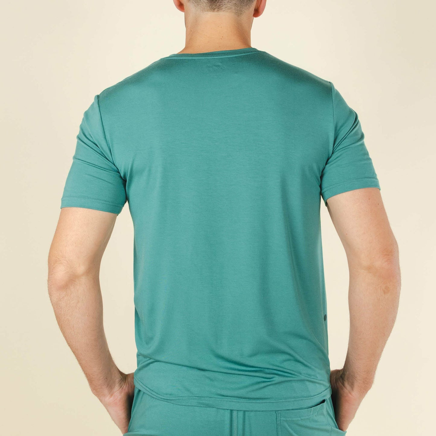 Shinesty Teal Pajama Shirt For Men - The Curacao