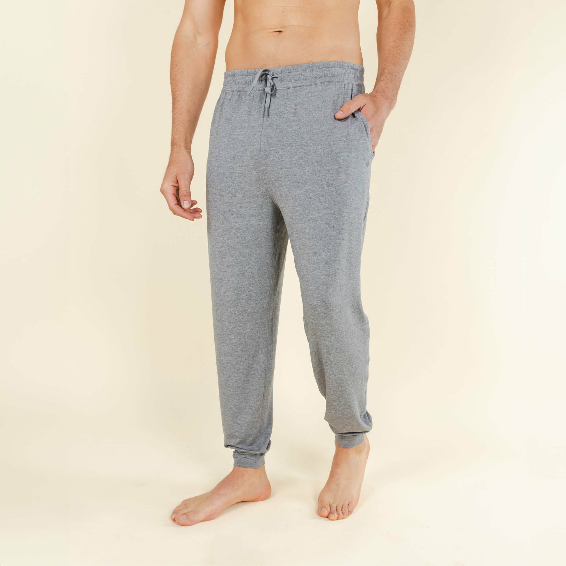 Shinesty Mild Grey Pajama Shirt For Men - The Rock Solid