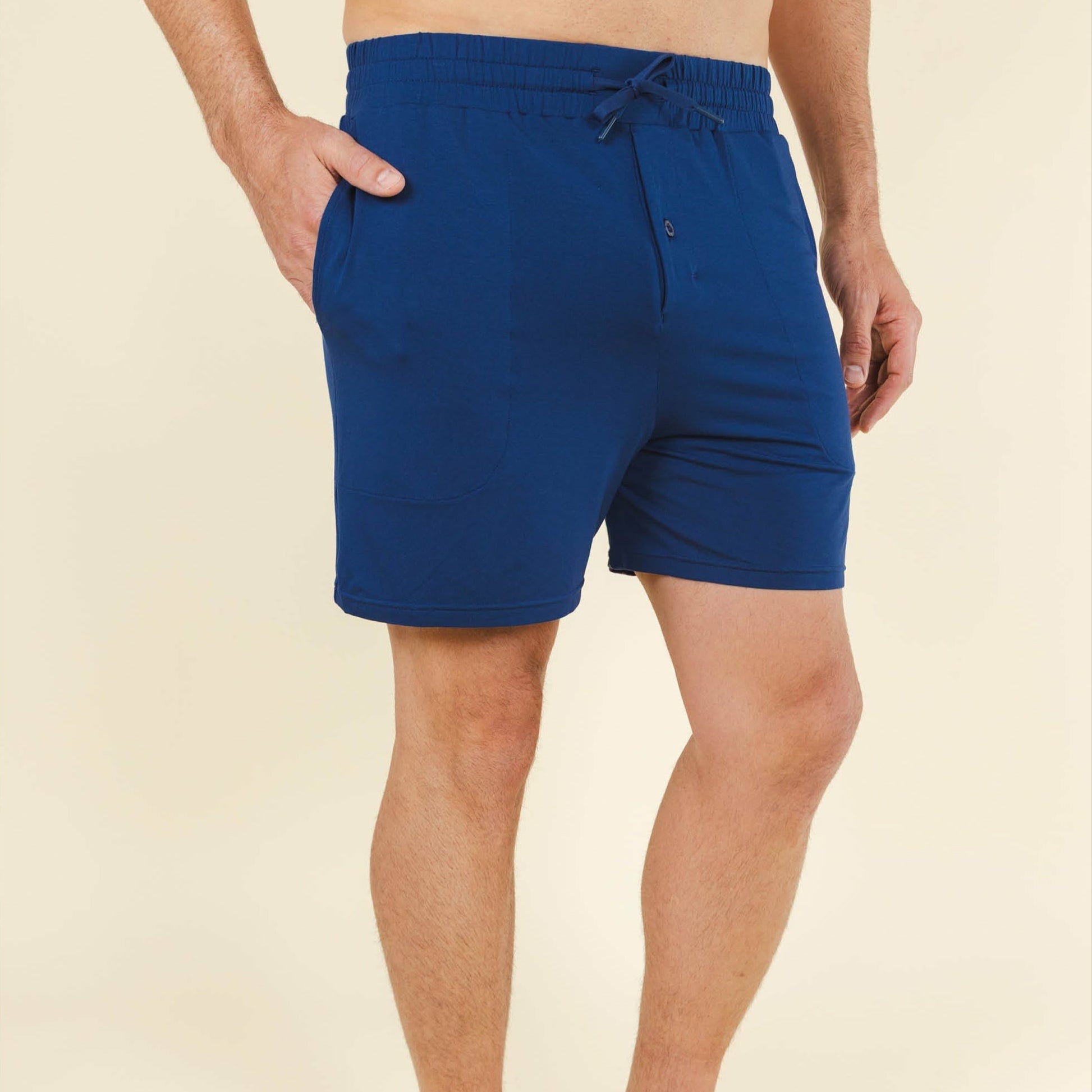 Shinesty Navy Pajama Shirt For Men - The Big Blue