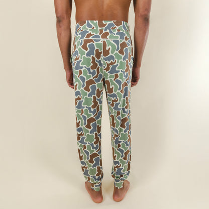 Shinesty Jogger Pajama Pants - Grey Duck Camo
