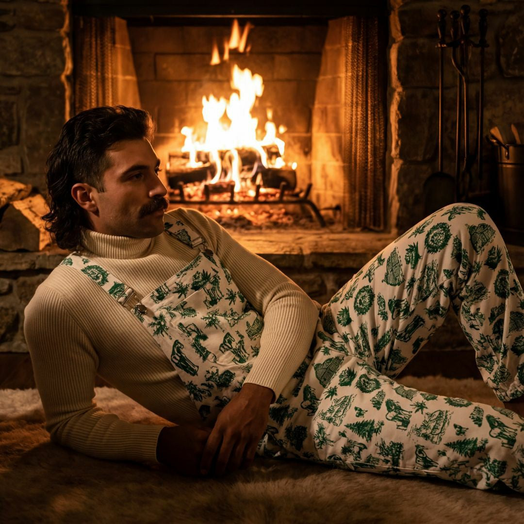 Shinesty Men's Pajamaralls® - Western Toile