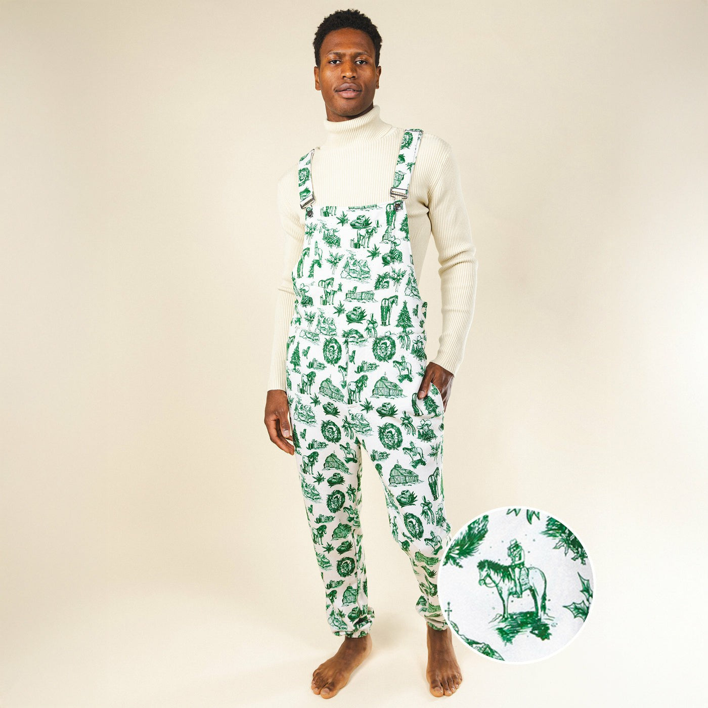 Shinesty Men's Pajamaralls® - Western Toile