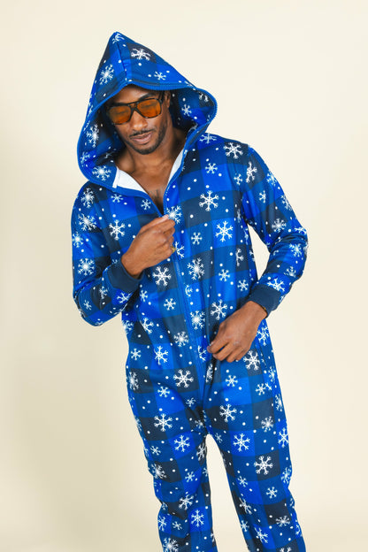 Shinesty Snowflake Buffalo Check Onesie - The In A Flurry