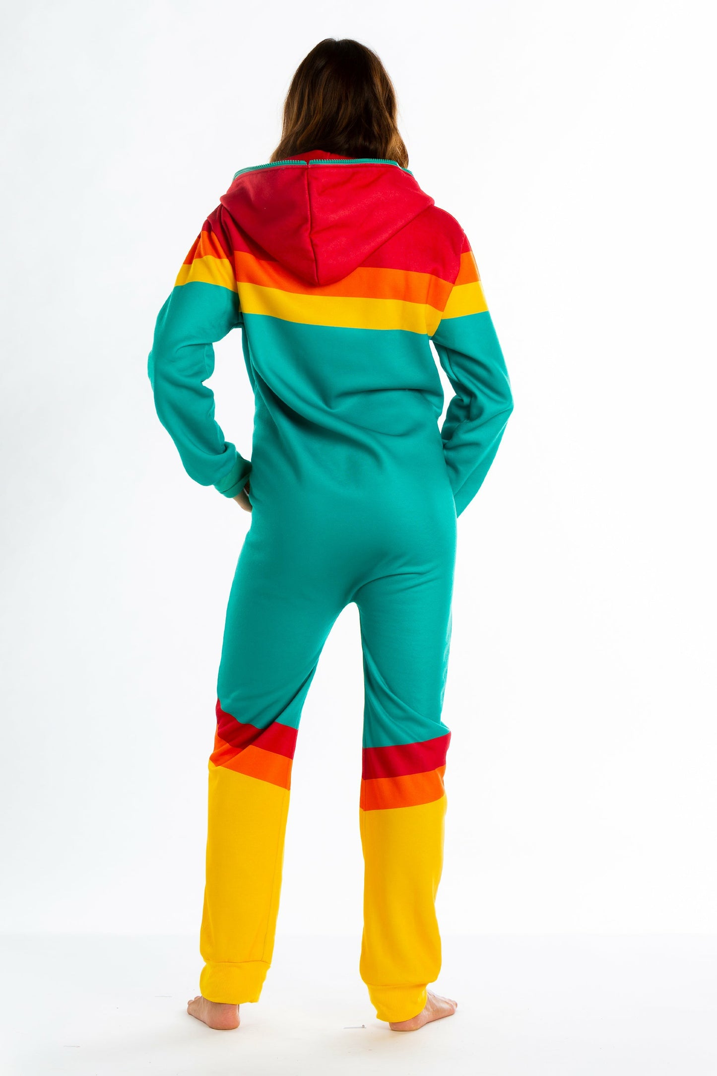 Shinesty Ladies Unisex Retro 70s Adult Onesie - The Backcountry Bomber