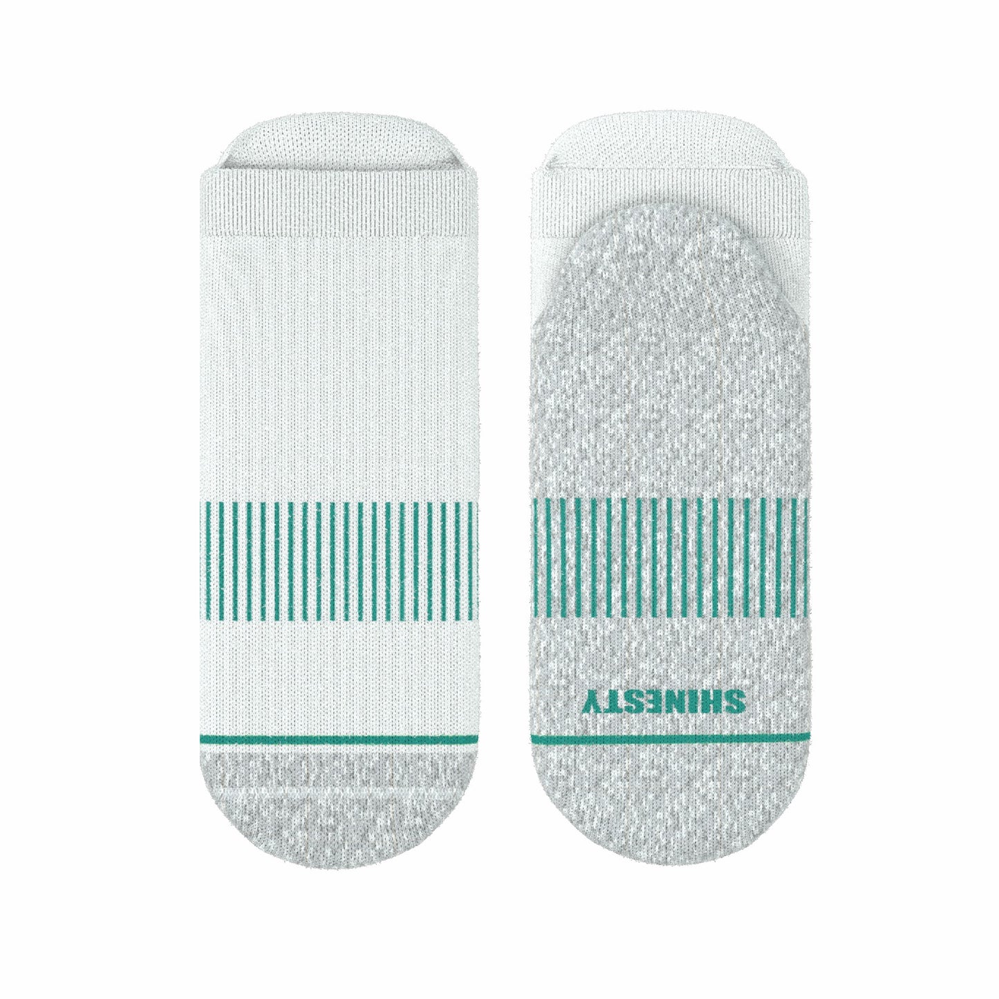 Shinesty White Stay Weird Heel Hammock™ Ankle Socks 12 Pack - The Cloud 9