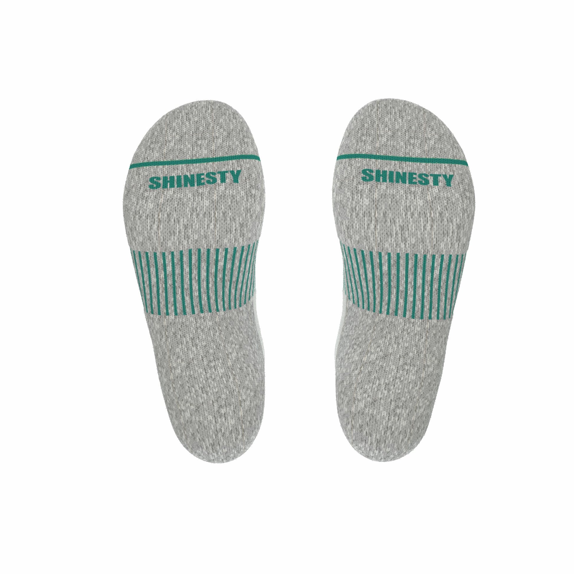 Shinesty White Stay Weird Heel Hammock™ Ankle Socks 12 Pack - The Cloud 9