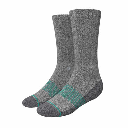 Shinesty Black, Gray and White Heel Hammock™ Crew Socks 12 Pack - The Staple