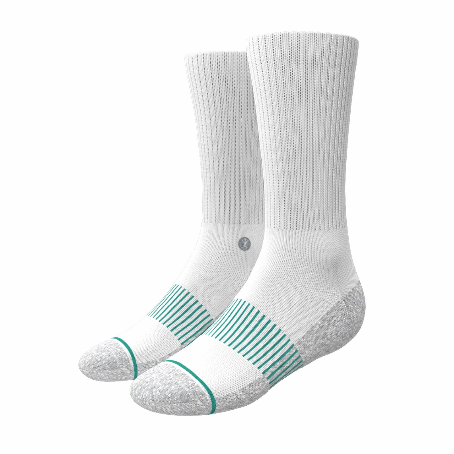 Shinesty Black, Gray and White Heel Hammock™ Crew Socks 12 Pack - The Staple