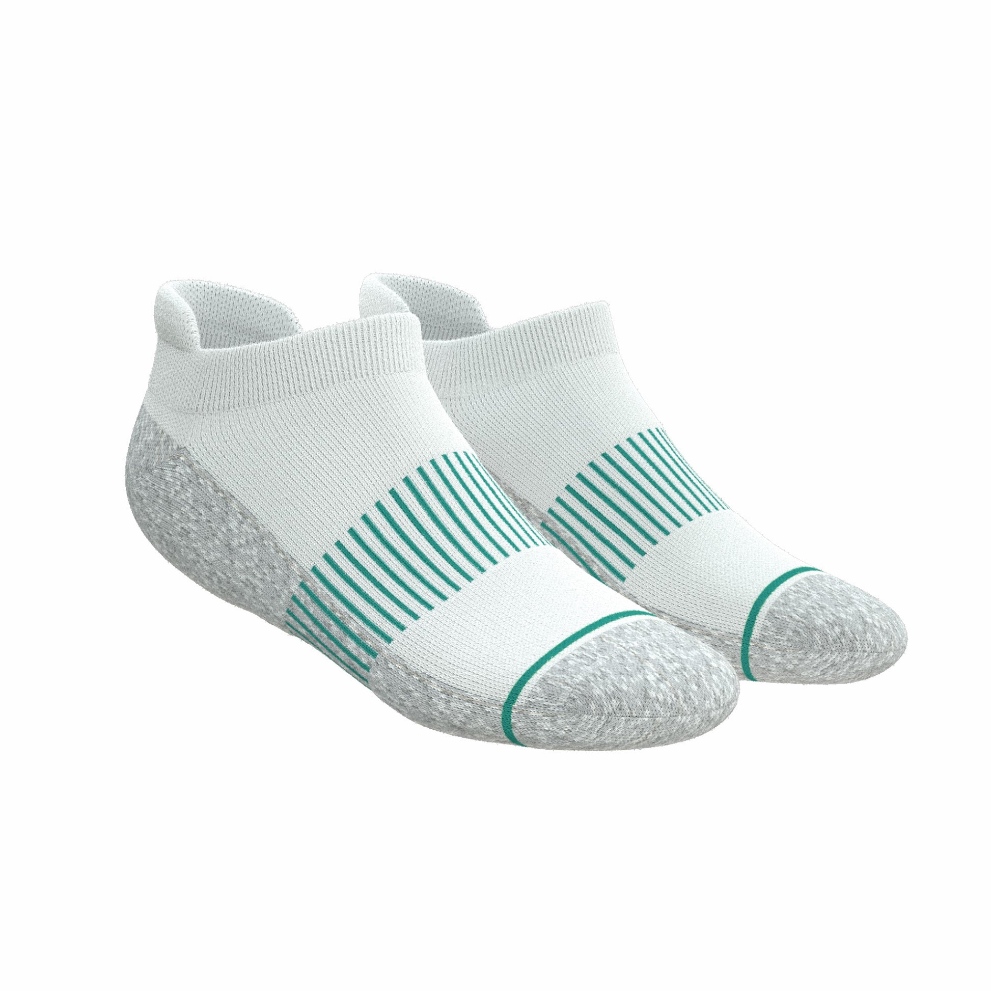 Shinesty Black, Gray and White Heel Hammock™ Ankle Socks 12 Pack - The Staple