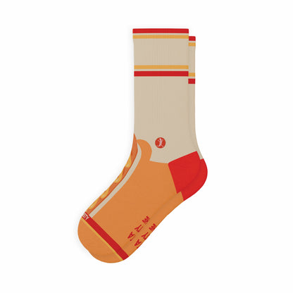 Shinesty Heel Hammock™ Super Stupid-Soft™ Crew Socks - Shinesty x Wienerschnitzel