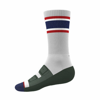 Shinesty Heel Hammock™ Super Stupid-Soft™ Crew Socks - Strap Sandal