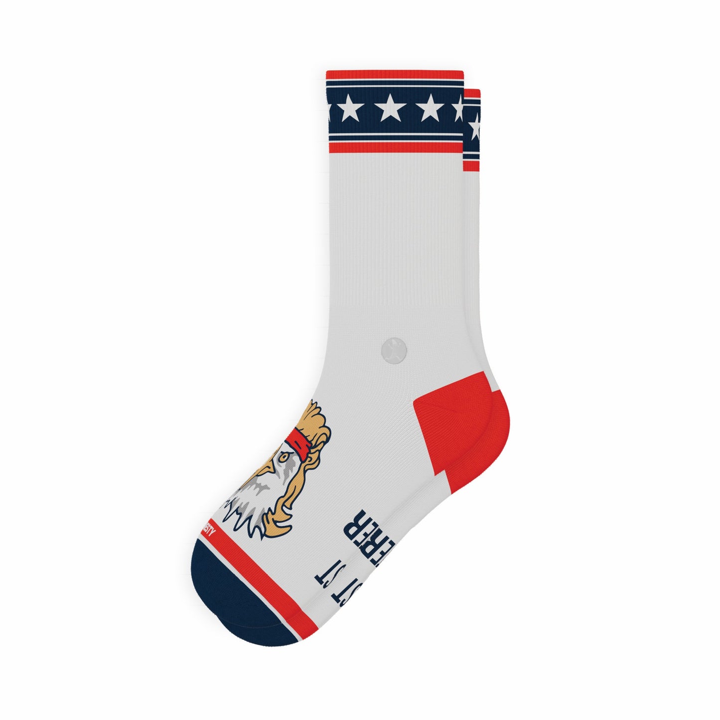 Shinesty Heel Hammock™ Super Stupid-Soft™ Crew Socks - USA Eagle