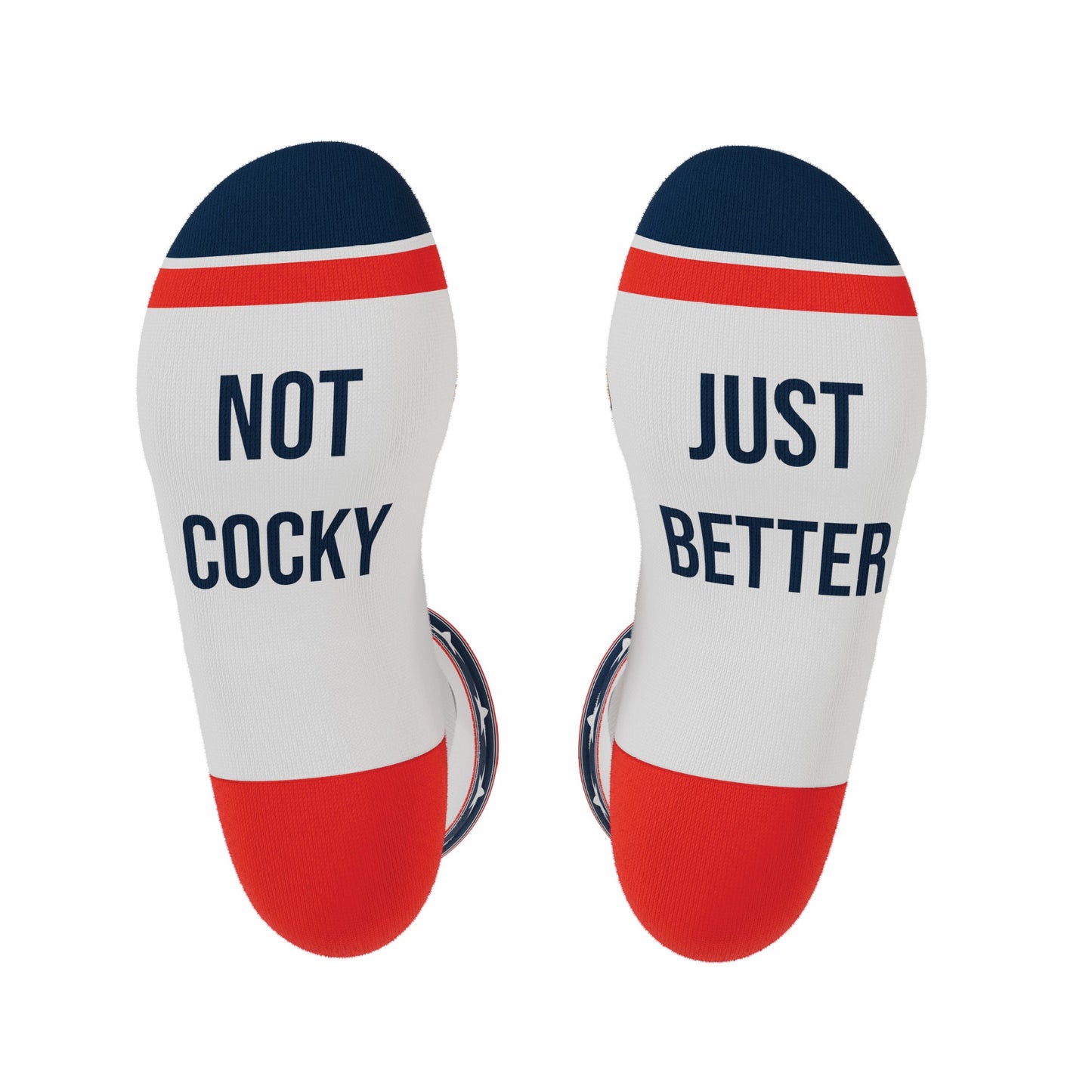 Shinesty Heel Hammock™ Super Stupid-Soft™ Crew Socks - USA Eagle