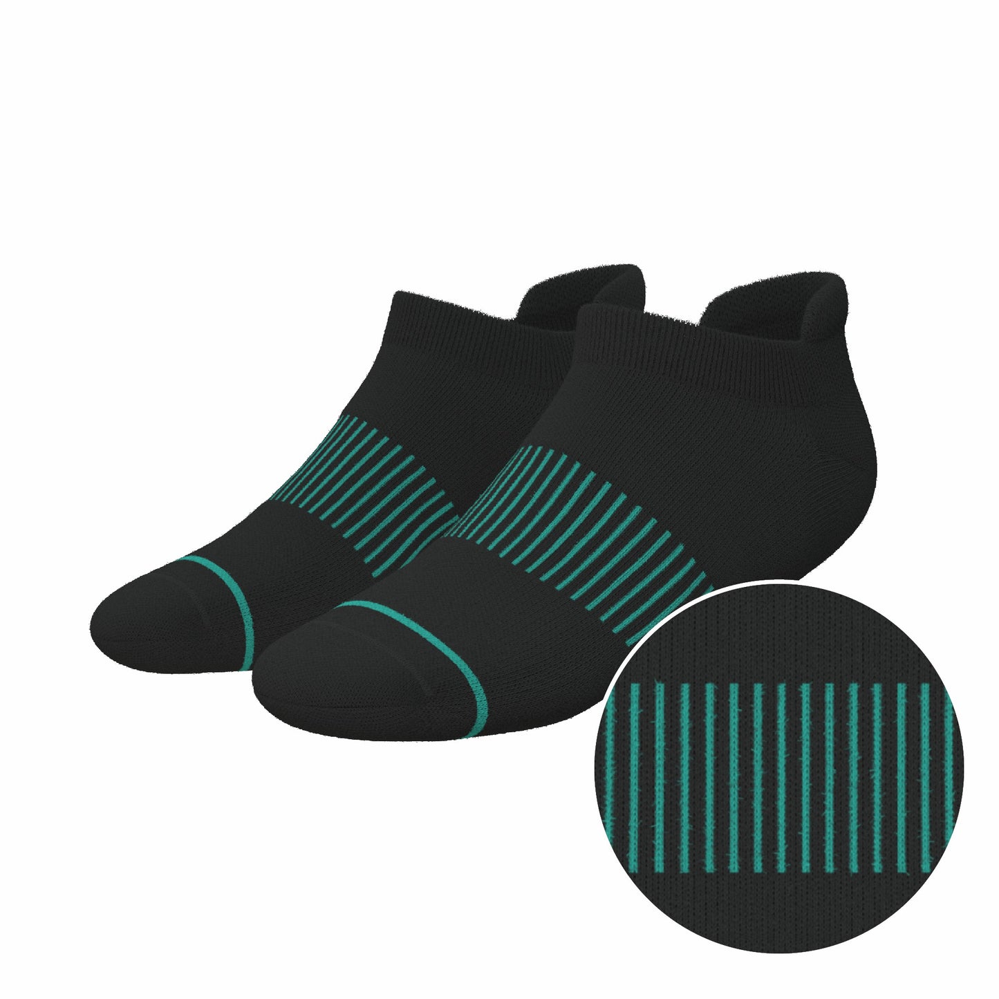 Shinesty Heel Hammock™ Super Stupid-Soft™ Ankle Socks - Black