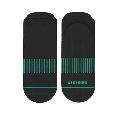 Shinesty Heel Hammock™ Super Stupid-Soft™ Ankle Socks - Black