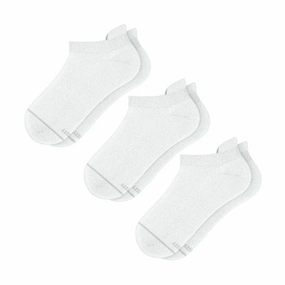 Shinesty Heel Hammock™ Ankle Socks 3 Pack - White Military Complaint