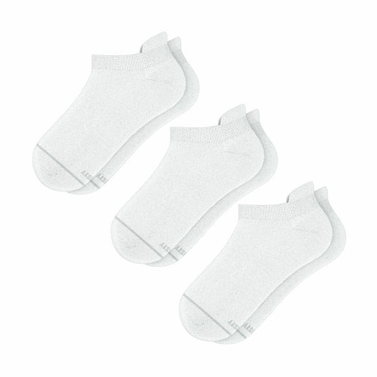 Shinesty Heel Hammock™ Ankle Socks 3 Pack - White Military Complaint
