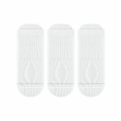 Shinesty Heel Hammock™ Ankle Socks 3 Pack - White Military Complaint