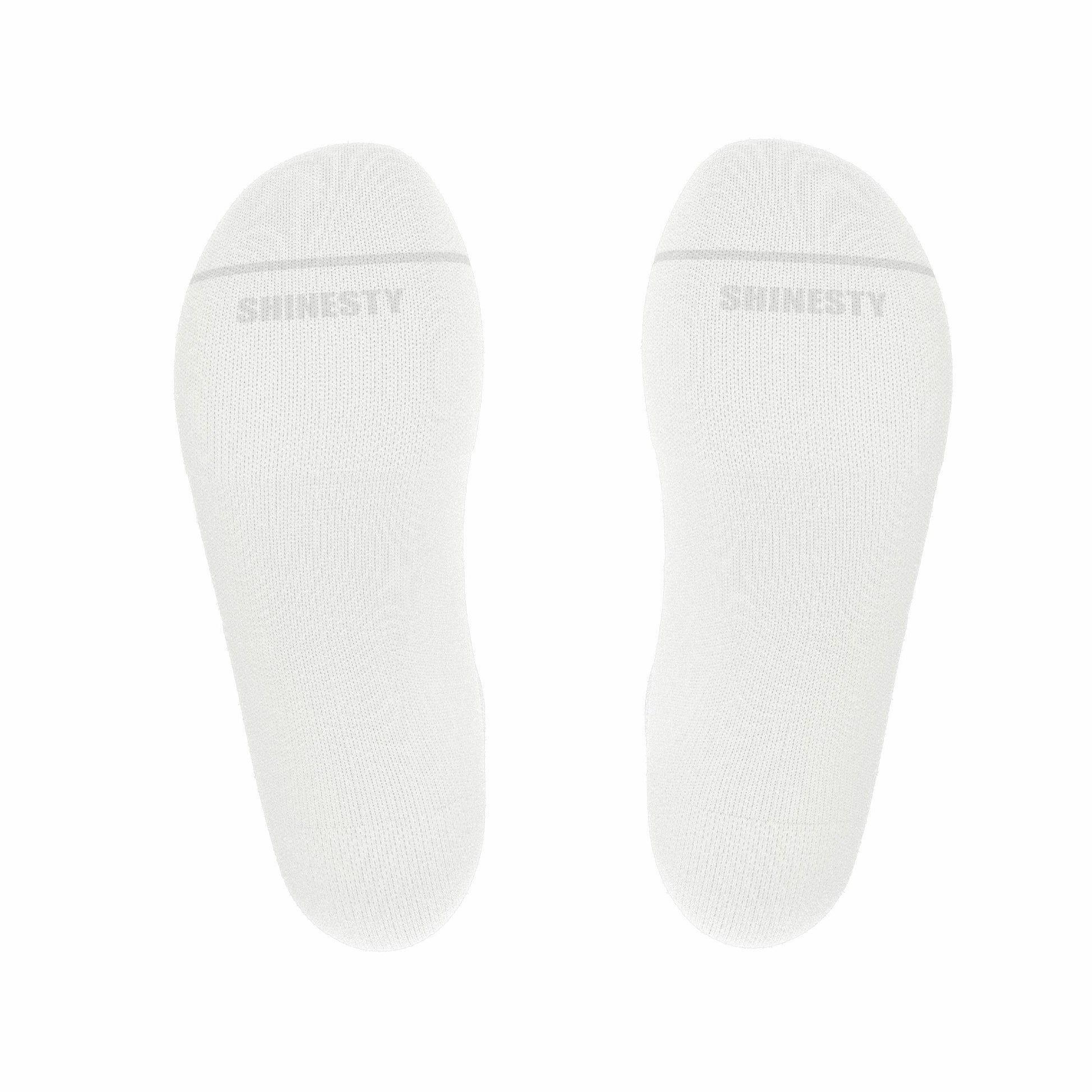 Shinesty Heel Hammock™ Ankle Socks 3 Pack - White Military Complaint