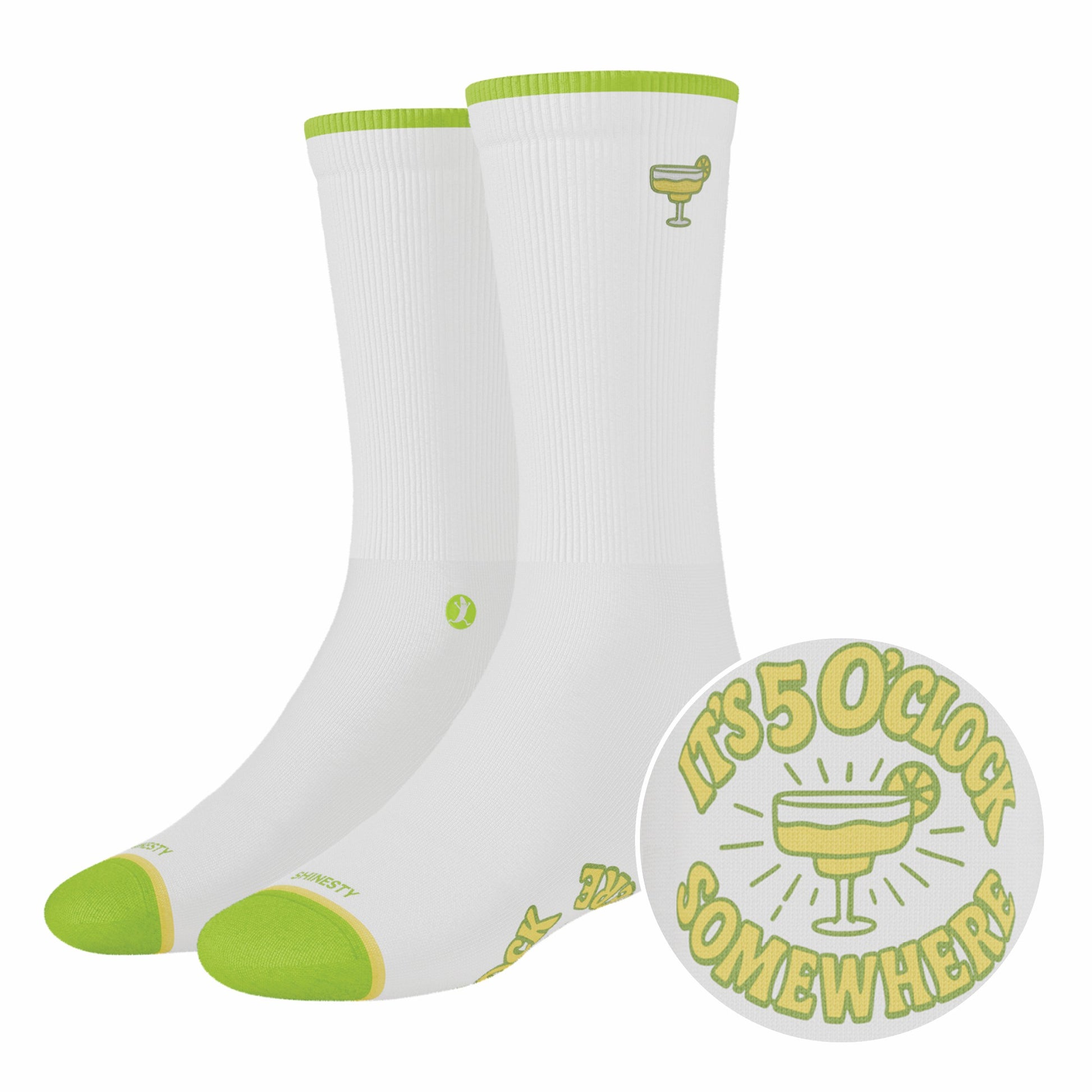Shinesty Heel Hammock™ Super Stupid-Soft™ Crew Socks - Shinesty x Margaritaville®