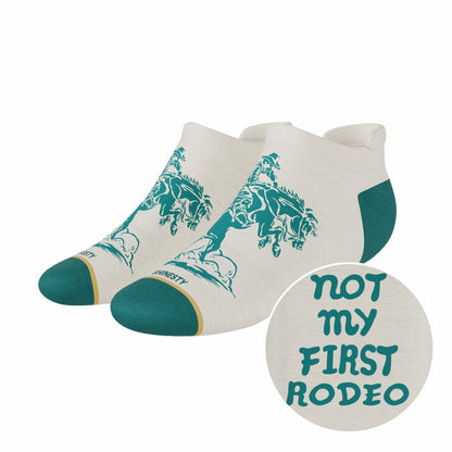 Shinesty Heel Hammock™ Super Stupid-Soft™ Ankle Socks - Rodeo