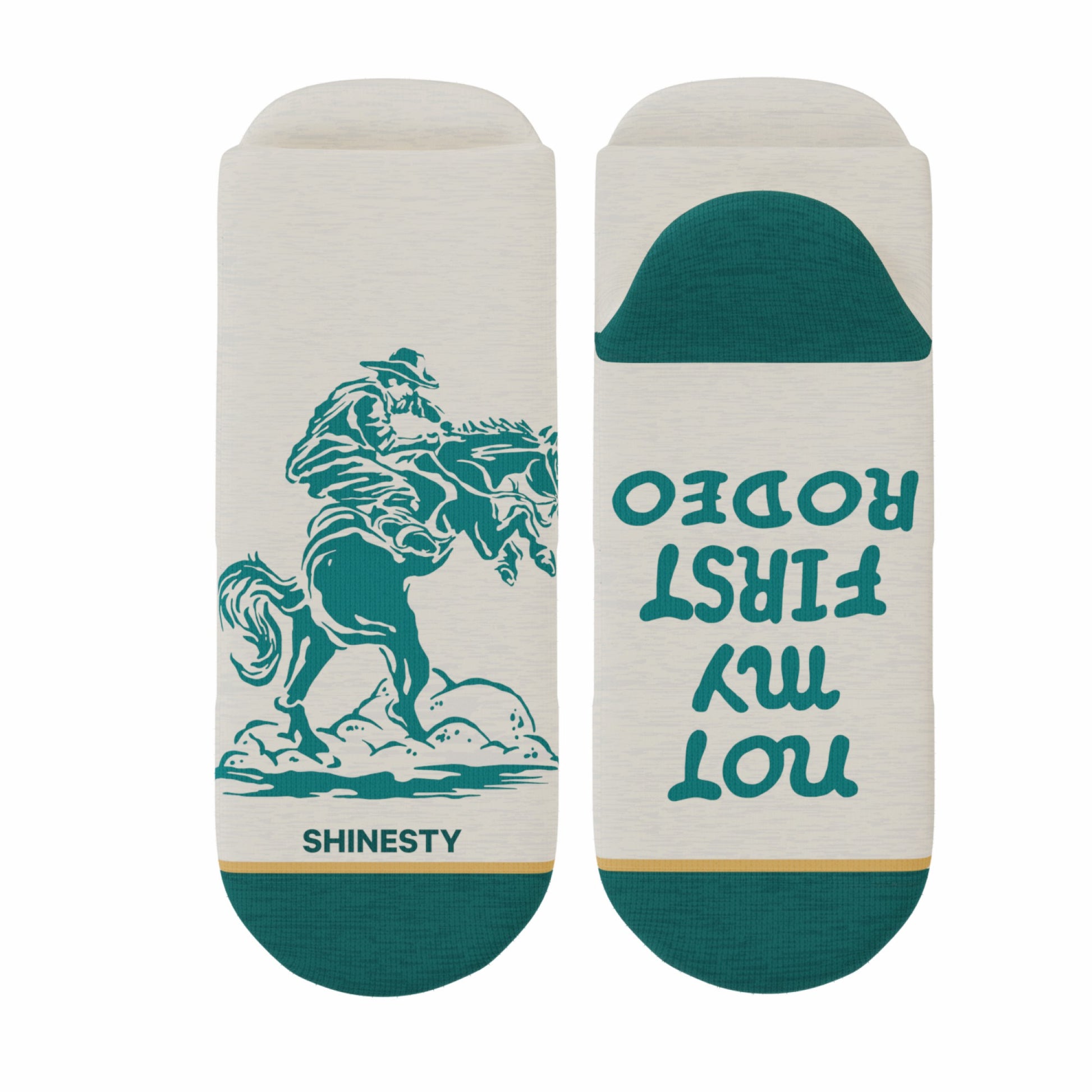 Shinesty Heel Hammock™ Super Stupid-Soft™ Ankle Socks - Rodeo
