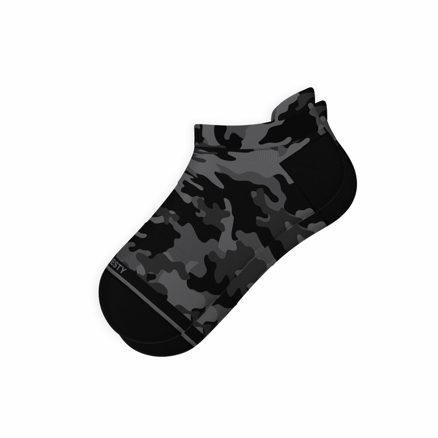Shinesty Heel Hammock™ Super Stupid-Soft™ Ankle Socks - Black Camouflage