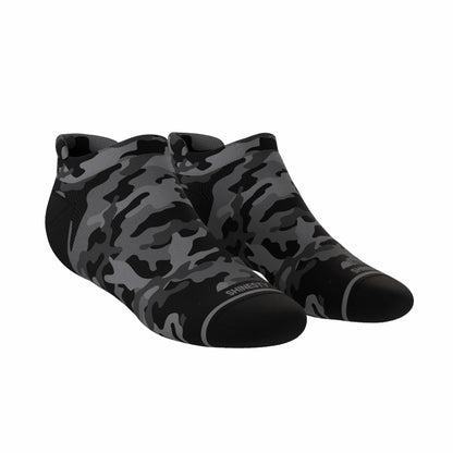 Shinesty Heel Hammock™ Super Stupid-Soft™ Ankle Socks - Black Camouflage