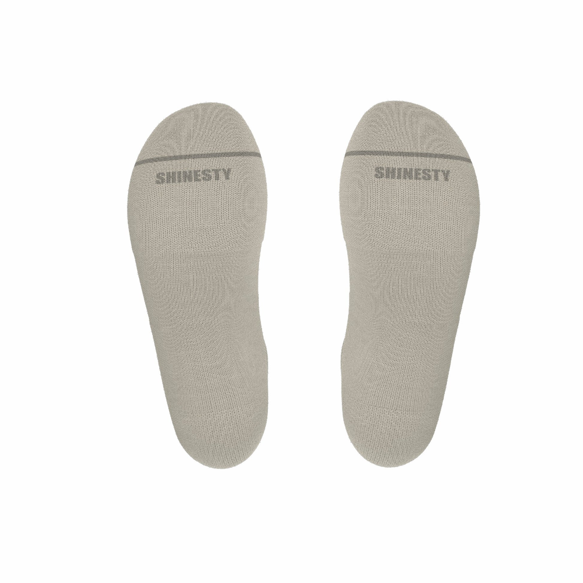Shinesty Heel Hammock™ Super Stupid-Soft™ Ankle Socks - Plain Tan