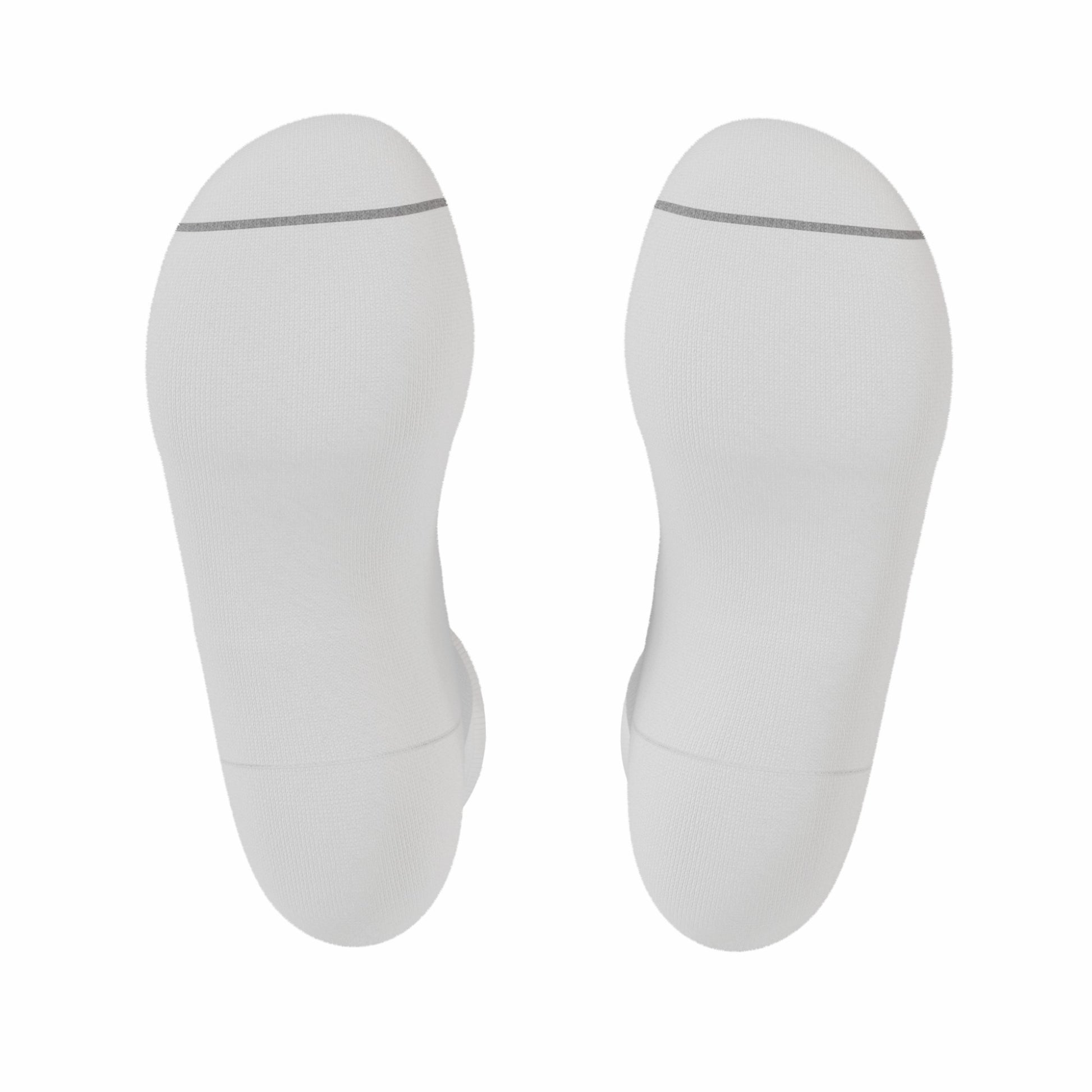 Shinesty Heel Hammock™ Quarter Crew Socks 3 Pack - Plain White