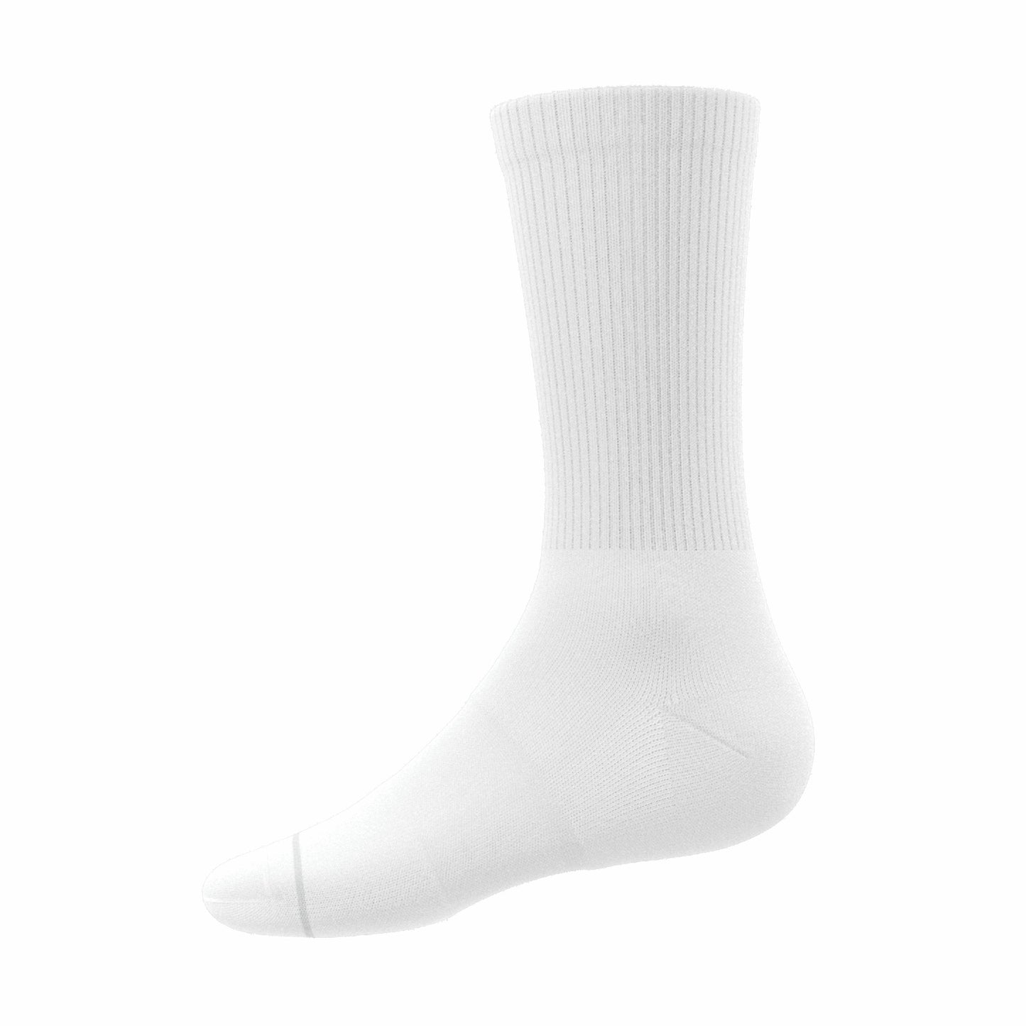 Shinesty Heel Hammock™ Super Stupid-Soft™ Crew Socks 3 Pack - White Military Complaint