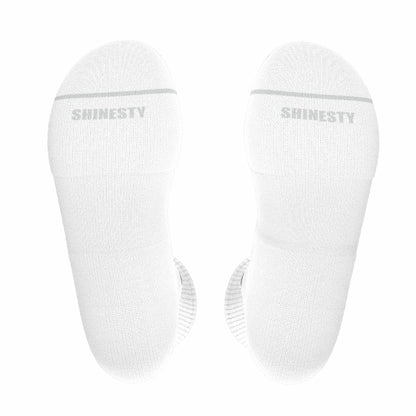 Shinesty Heel Hammock™ Super Stupid-Soft™ Crew Socks 3 Pack - White Military Complaint