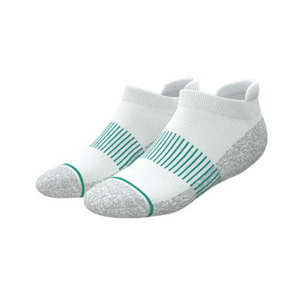 Shinesty Heel Hammock™ Ankle Socks 3 Pack - White Stay Weird