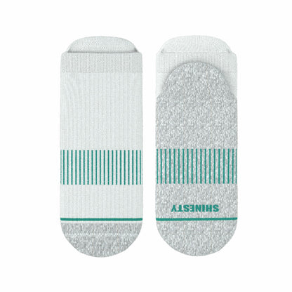 Shinesty Heel Hammock™ Ankle Socks 3 Pack - White Stay Weird