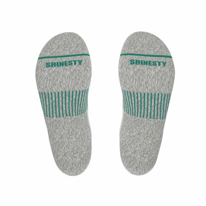 Shinesty Heel Hammock™ Ankle Socks 3 Pack - White Stay Weird