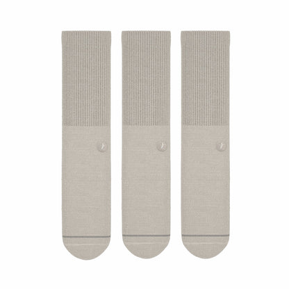 Shinesty Heel Hammock™ Super Stupid-Soft™ Crew Socks 3 Pack - Sand Military Complaint